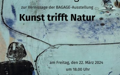 Vernissage 22. März: Kunst trifft Natur
