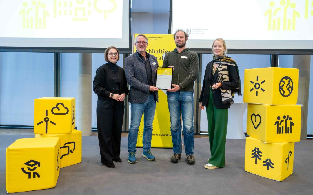 BNE-zertifiziert: Qualitätssiegel fürs WaldHaus